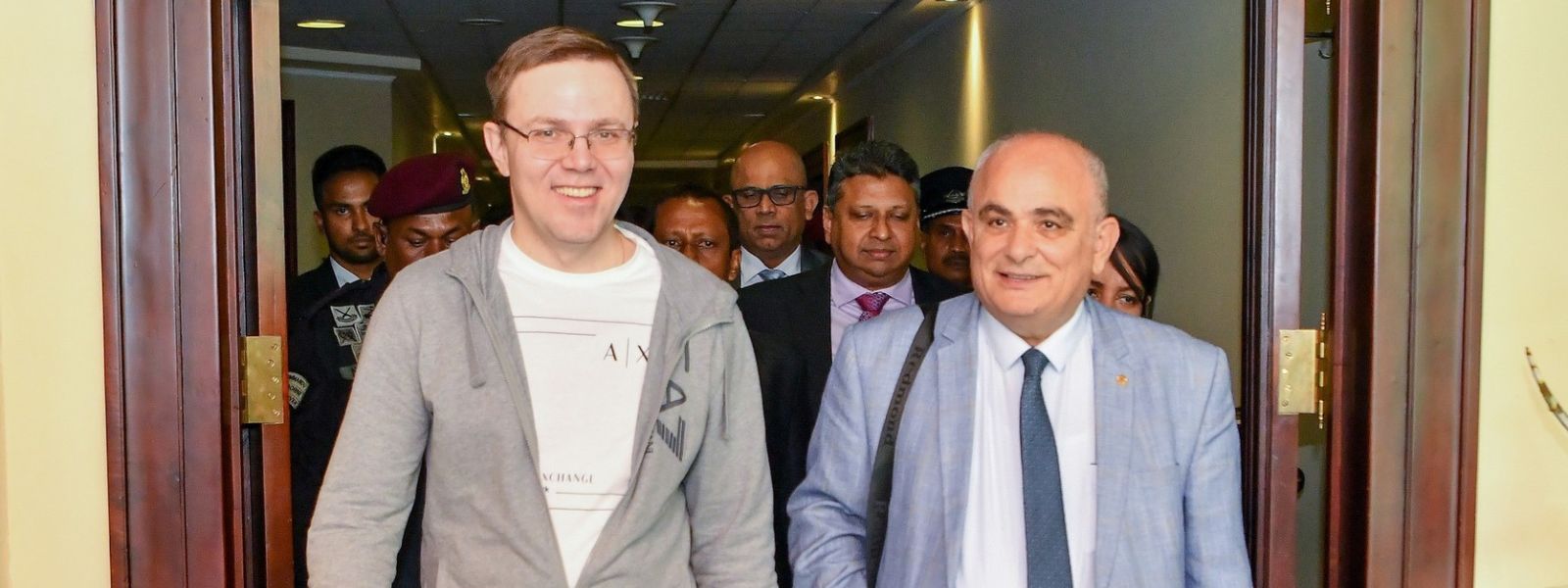 President Meets Russian Envoy